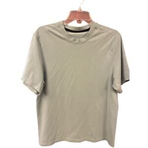 Lululemon Metal Vent Tech 2.0 Shirt Short Sleeve Stretch Fit Green Sz Small